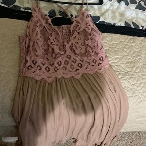 Flows pink blush dress